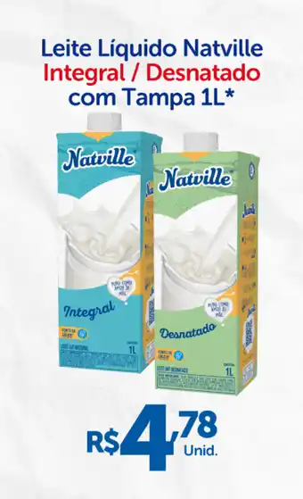 Atakarejo Leite Líquido Natville Integral/Desnatado com Tampa oferta