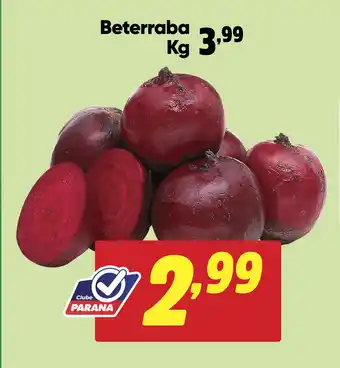 Supermercado Paraná Beterraba oferta