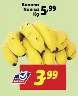 Supermercado Paraná Banana Nanica oferta