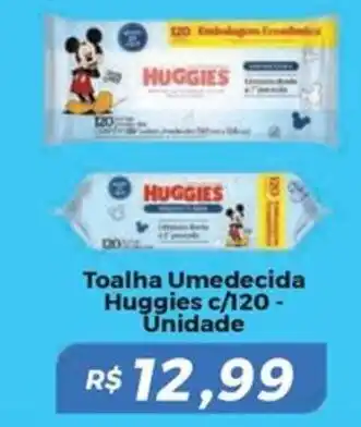 Mart Minas Toalha Umedecida Huggies oferta