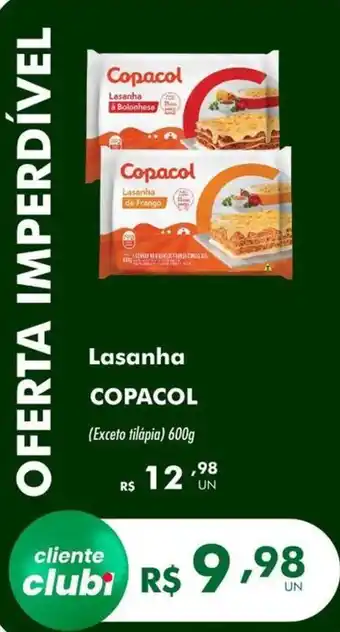 Irani Supermercados Lasanha COPACOL oferta