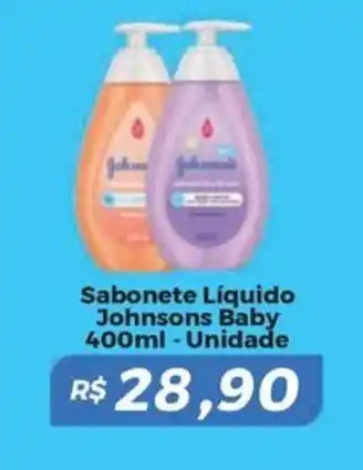 Mart Minas Sabonete Líquido Johnsons Baby - Unidade oferta