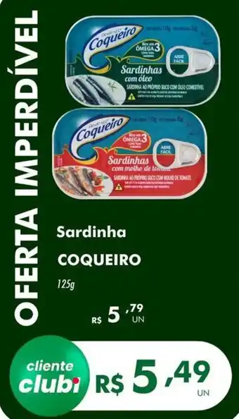 Irani Supermercados Sardinha COQUEIRO oferta