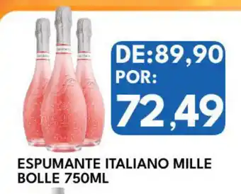 Rancho Bom Supermercados Espumante italiano mille bolle oferta