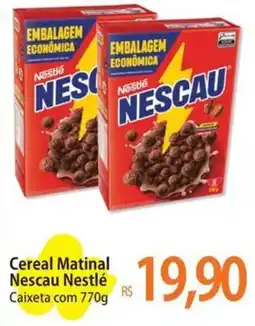 Atacadão Cereal Matinal Nescau Nestlé Caixeta oferta