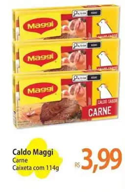 Atacadão Caldo Maggi Carne Caixeta oferta