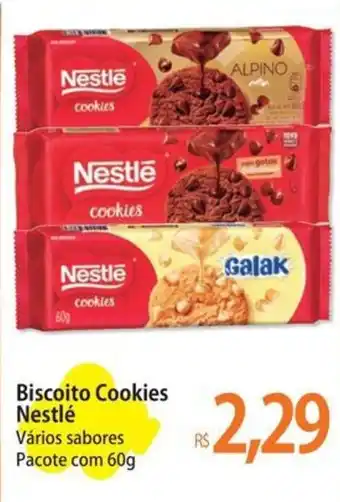 Atacadão Biscoito Cookies Nestlé Vários sabores Pacote oferta