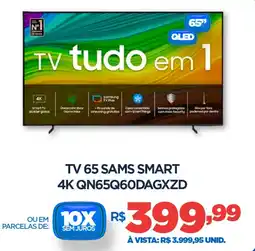 DB Supermercados Tv 65 sams smart 4K QN65Q60DAGXZD oferta