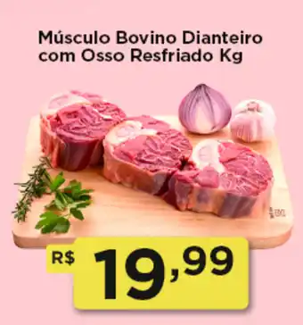 Rede Vivo Músculo Bovino Dianteiro com Osso Resfriado oferta