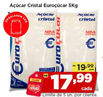 Rede Vivo Açúcar Cristal Euroçúcar oferta