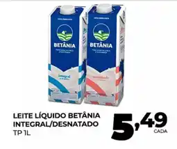 Fort Atacadista Leite líquido betânia integral/desnatado oferta