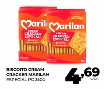 Fort Atacadista Biscoito cream cracker marilan especial pc oferta