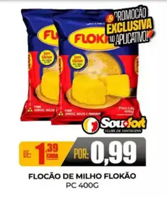 Fort Atacadista Flocão de milho flokão oferta