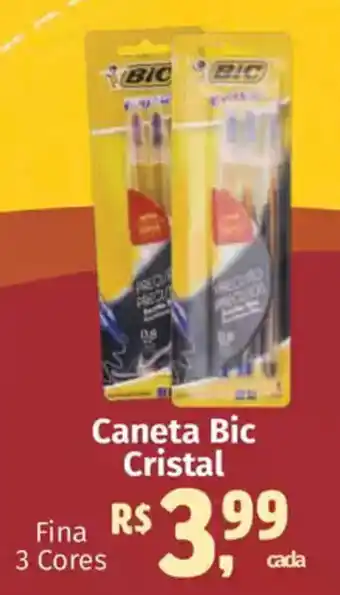 Supermercados Mateus Caneta Bic Cristal oferta