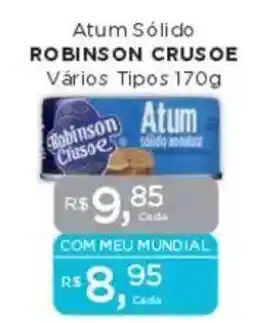 Supermercados Mundial Atum Sólido ROBINSON CRUSOE Vários Tipos oferta