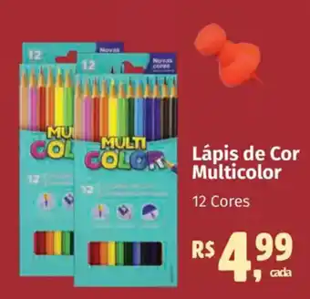 Supermercados Mateus Lápis de Cor Multicolor oferta