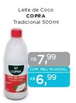 Supermercados Mundial Leite de Coco COPRA Tradicional oferta