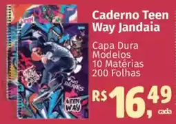 Supermercados Mateus Caderno Teen Way Jandaia oferta