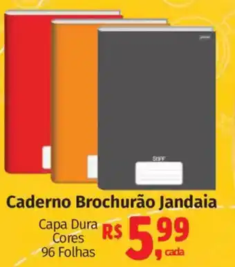 Supermercados Mateus Caderno Brochurão Jandaia oferta