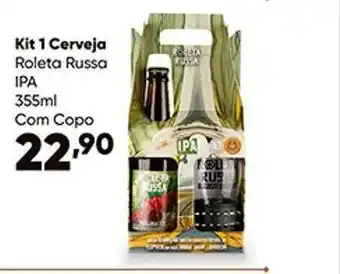 Zaffari Kit 1 Cerveja Roleta Russa Ipa oferta