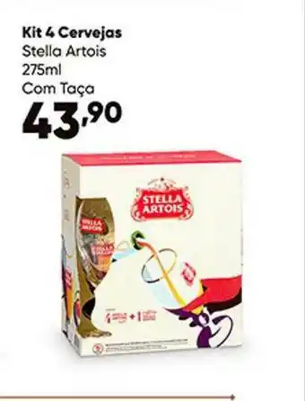Zaffari Kit 4 Cervejas Stella Artois oferta