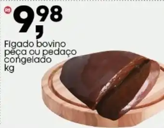 Frangolândia Figado bovino peça ou pedaço congelado oferta