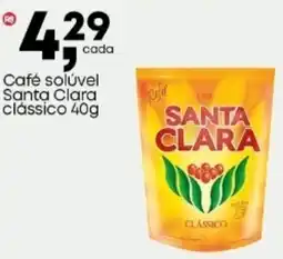 Frangolândia Café solúvel Santa Clara clássico oferta