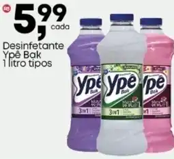 Desinfetante Ypê Bak tipos