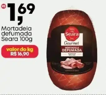 Frangolândia Mortadela defumada Seara oferta