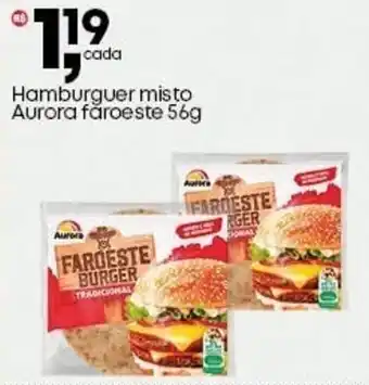 Frangolândia Hamburguer misto Aurora fǎroeste oferta