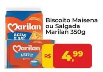 Tonin Superatacado Biscoito Maisena ou Salgada Marilan oferta