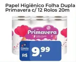 Tonin Superatacado Papel Higiênico Folha Dupla Primavera c/ 12 Rolos 20m oferta