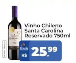 Tonin Superatacado Vinho Chileno Santa Carolina Reservado oferta