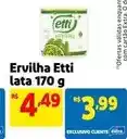 Mercado Extra Etti - ervilha lata oferta