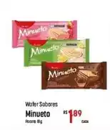 Muffato Minueto - wafer sabores oferta