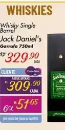 Muffato Jack daniel´s - whisky single barrel oferta