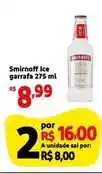 Mini Extra Smirnoff - ice garrafa oferta