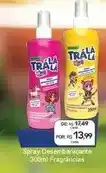 Drogal Tra la la - spray desembaraçante fragrâncias oferta