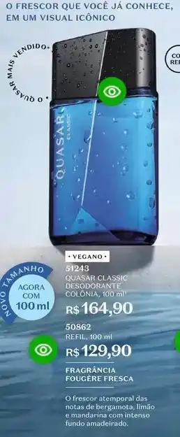 O Boticário O boticario - refresco de coco clásico oferta