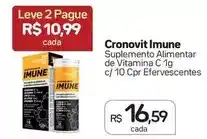 Drogal Cronovit - imune suplemento alimentar de vitamina c 1g c/ 10 cpr efervescentes oferta