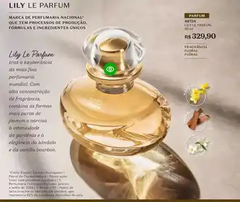 O Boticário O boticario - lily le parfum oferta