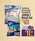 Muffato Brasil - sardinha eviscerada congelada jumbo/ brasil sul oferta