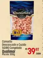 Muffato Qualimar - camarão descascado e cozido 50/80 congelado oferta