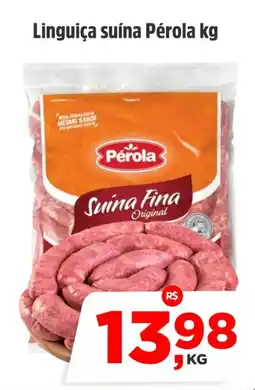 Sj Supermercados Linguiça suína Pérola oferta