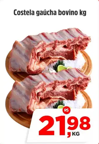 Sj Supermercados Costela gaúcha bovino oferta