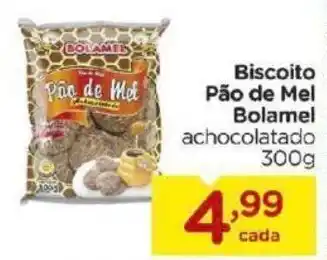 Carrefour Bairro Biscoito Pao de Mel Bolamel 300g oferta