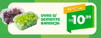 Del Moro Supermercados Uvas s/ semente bandeja oferta