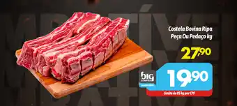 Supermercados Big Compra Costela Bovina Ripa Peça Ou Pedaço oferta