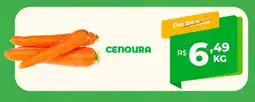 Del Moro Supermercados Cenoura oferta