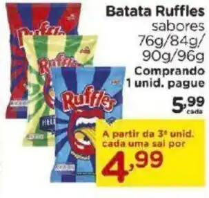 Carrefour Bairro Batata Ruffles 76g/ 84g/ 90g/ 96g oferta